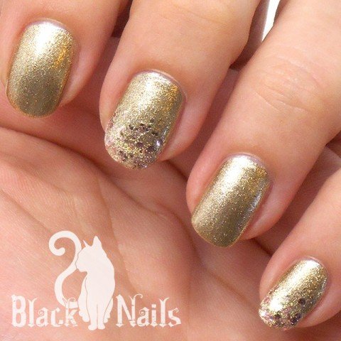 Gold Interview Nail Art Base