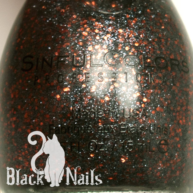 Sinful Colors Black Magic Bottle Close