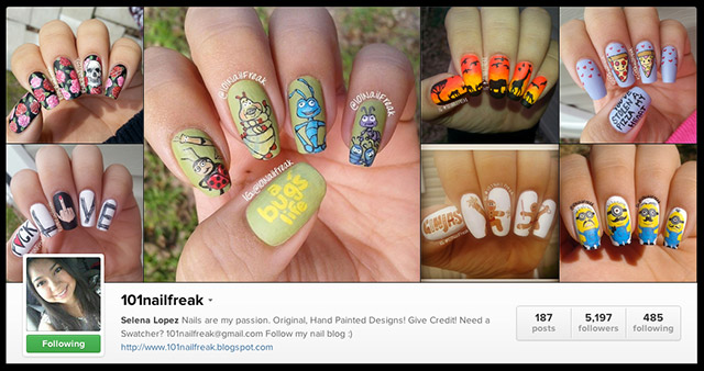 101 Nail Freak on Instagram