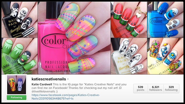 Katie's Creative Nails on Instagram