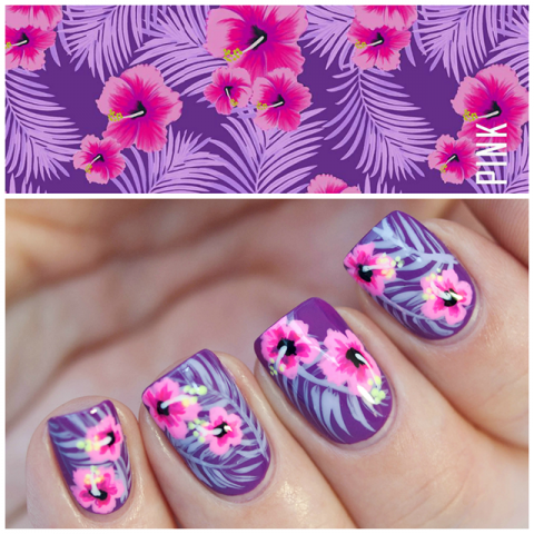 Tropical Nails by Paulina's Passions