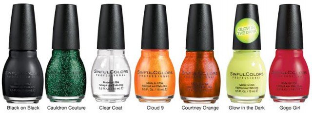 Sinful Colors Halloween 2014 Wicked Colors Collection